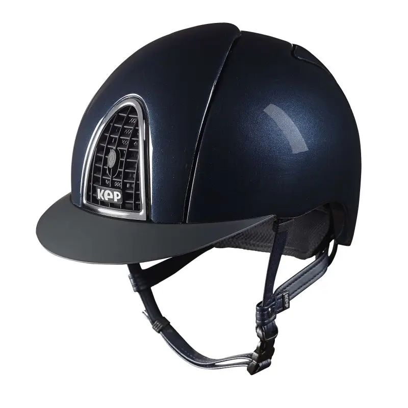 Offerta Lampo Kep Italia Cromo 1.0 Shine Blu casco da equitazione