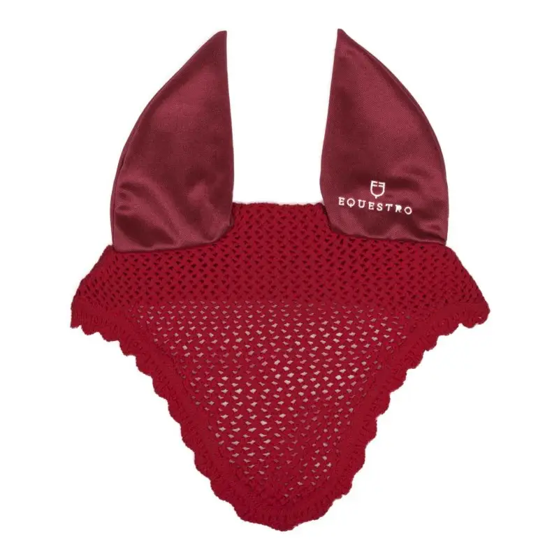 Equestro Cuffietta in maglia e orecchie elasticizzate Sconto