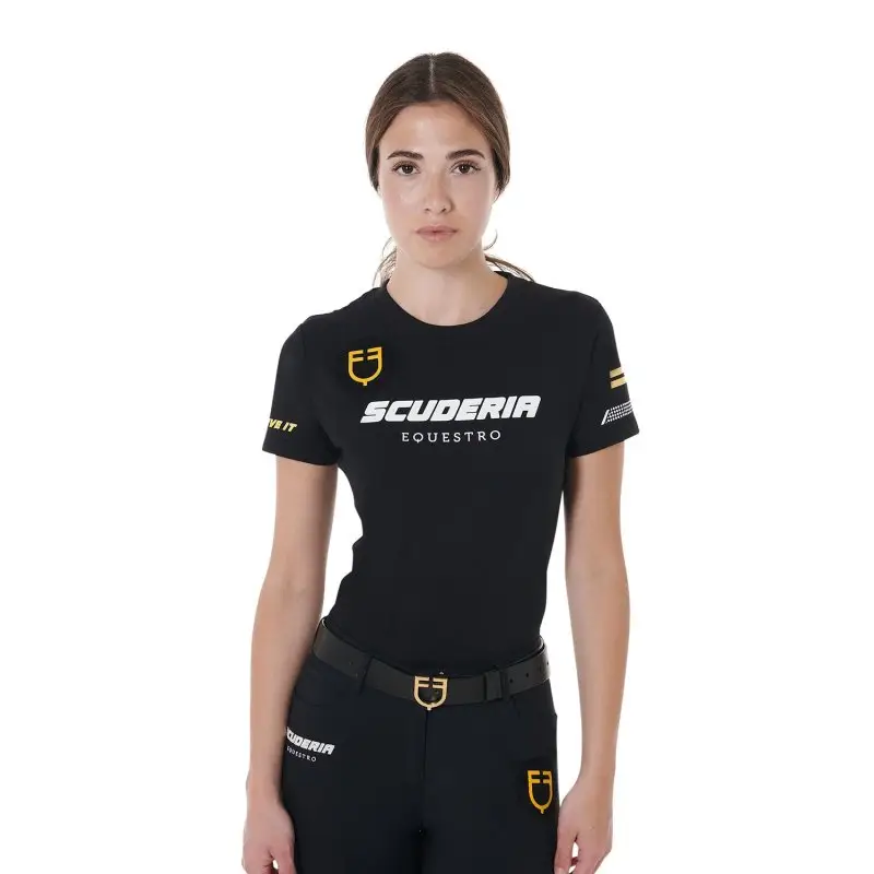 Equestro T-Shirt Donna Scuderia Equestro Novità