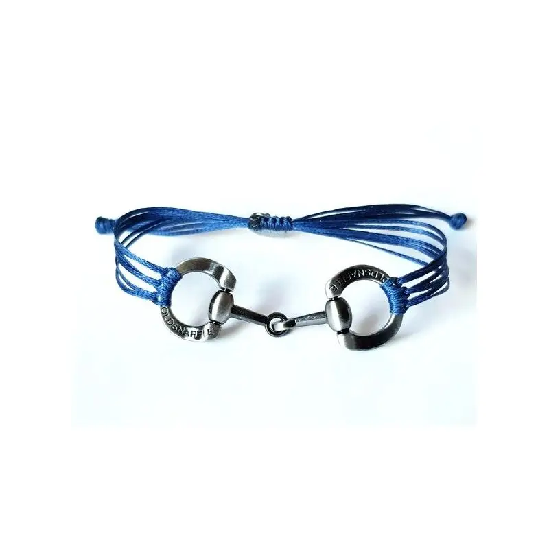 Bestseller GoldSnaffle Bracciale Filetto argento brunito