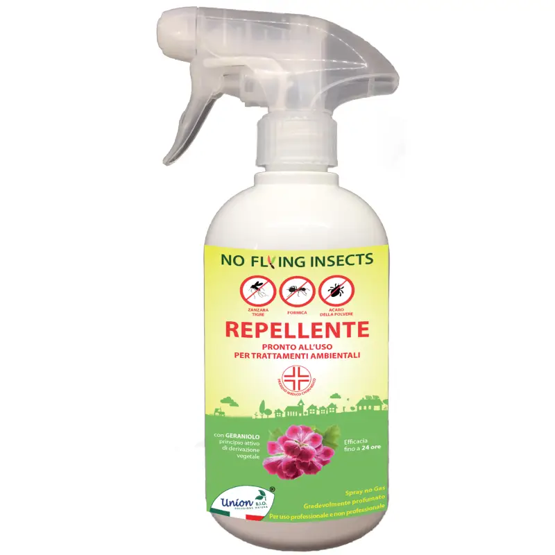 Union Bio No Flying Insects 500ml repellente Zanzare Acari Formiche Offerta