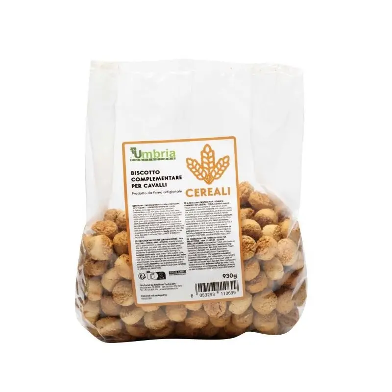 Consegna Rapida Umbria Equitazione biscotti ai Cereali per cavalli 930g