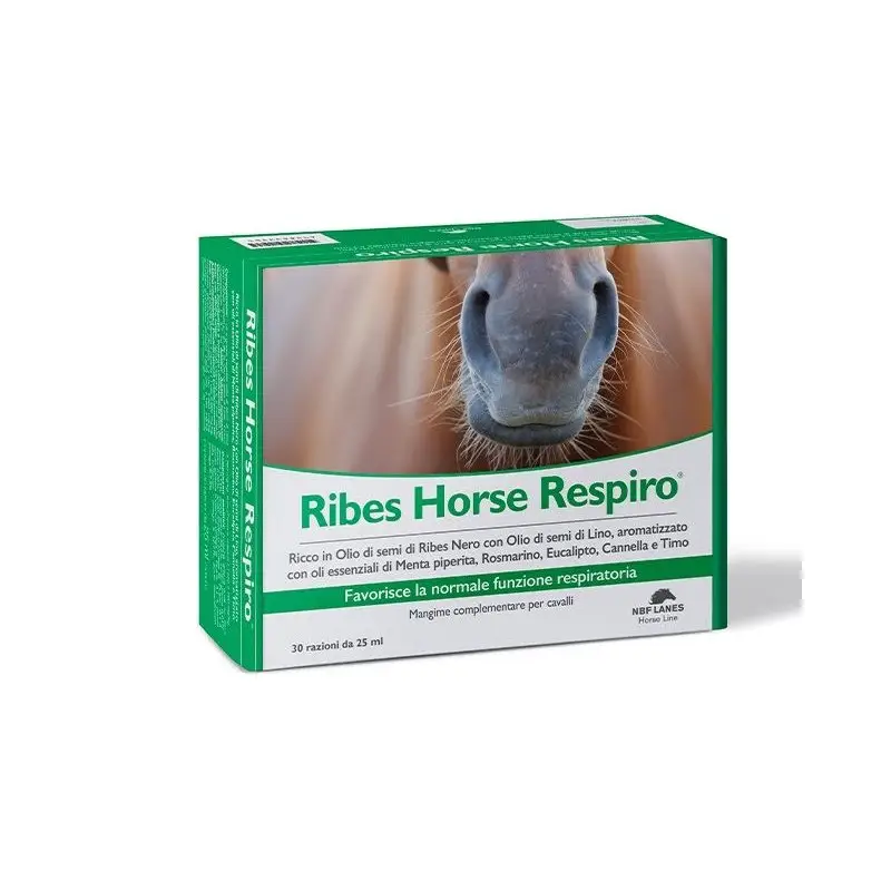 NBF Lanes Ribes Horse Respiro 30 buste integratore per cavalli Miglior Prezzo