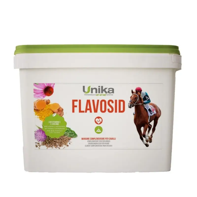Sconto Unika Flavosid 5Kg mangime complementare per il benesse cardio-circolatorio