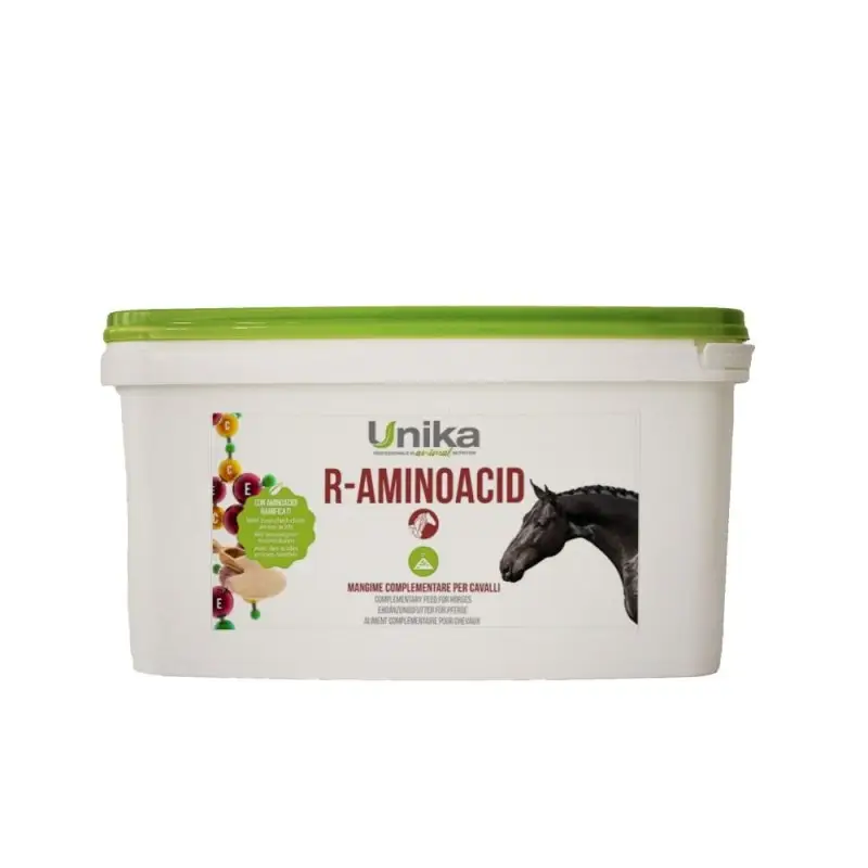 Unika R-Aminoacid 3Kg supporto muscolare per cavalli Offerta