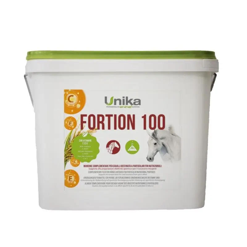 Unika Fortion 100 3kg supporto muscolare per cavalli Solo Oggi