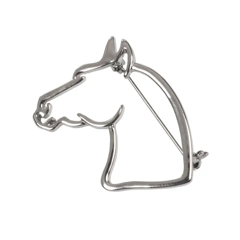 Umbria Equitazione Spilla Testa di Cavallo Popolare