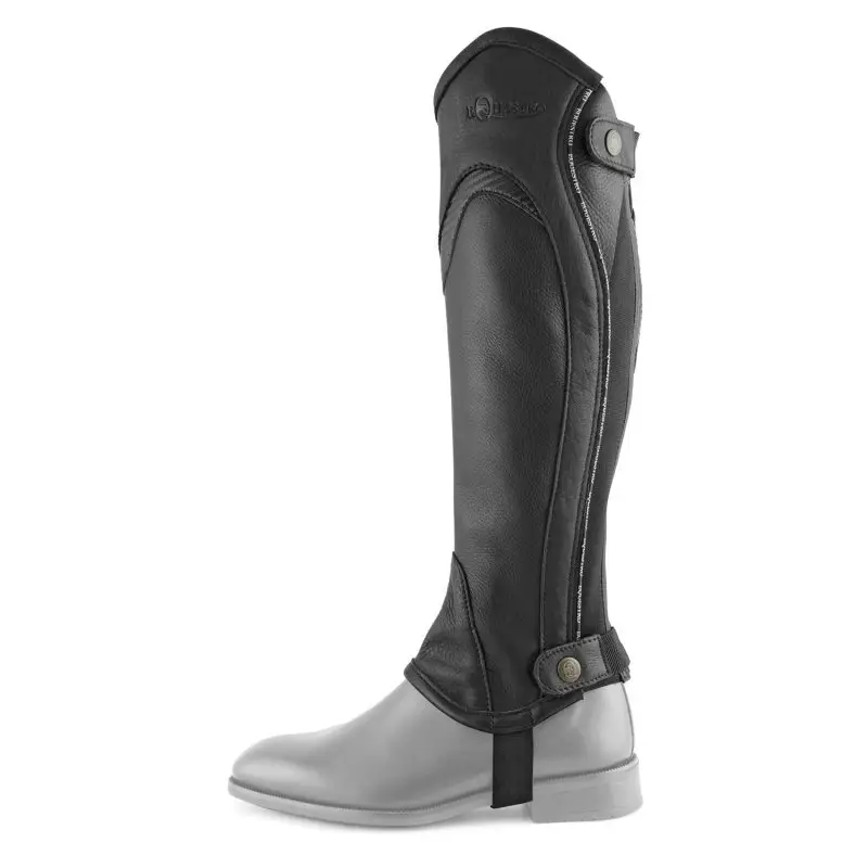 Di Tendenza Equestro Gambali in pelle mod. Piping