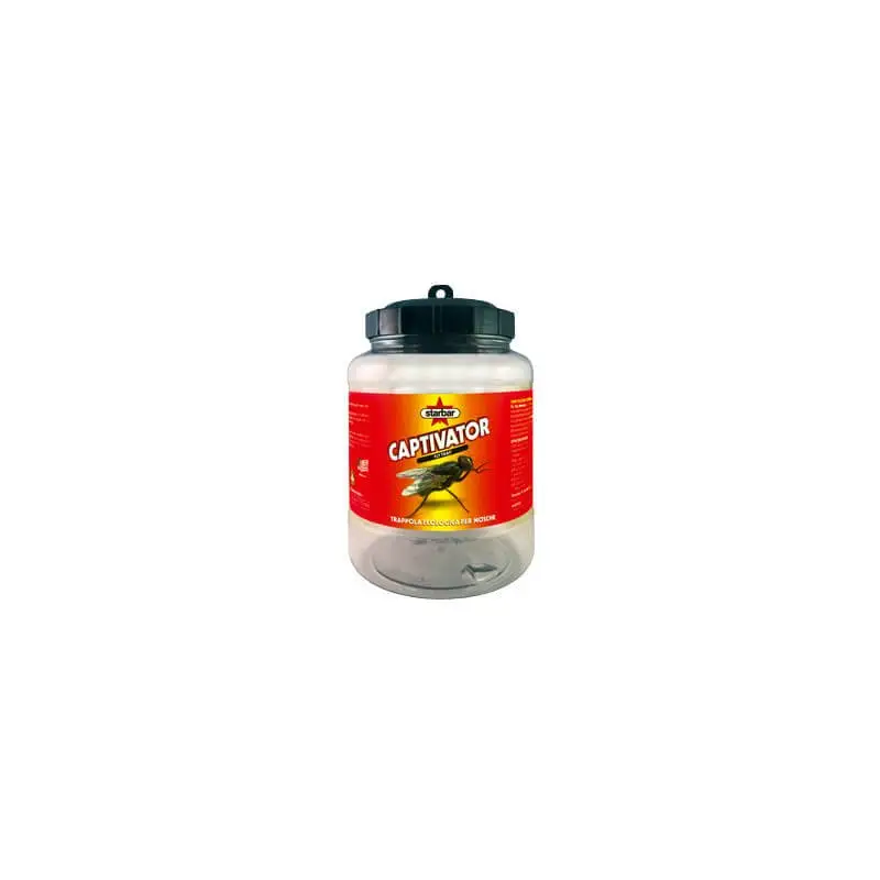Starbar Captivator Fly Trap - Trappola ecologica per mosche con attrattivo incluso Scelto Dai Clienti