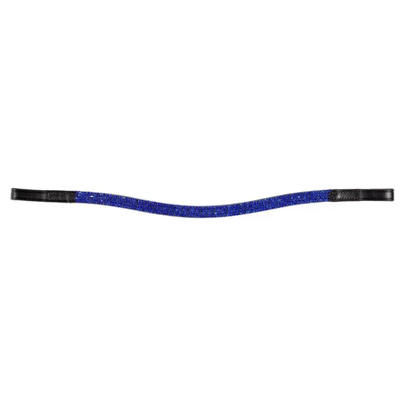 Tattini Frontalino con 4 file di strass blu Offerta