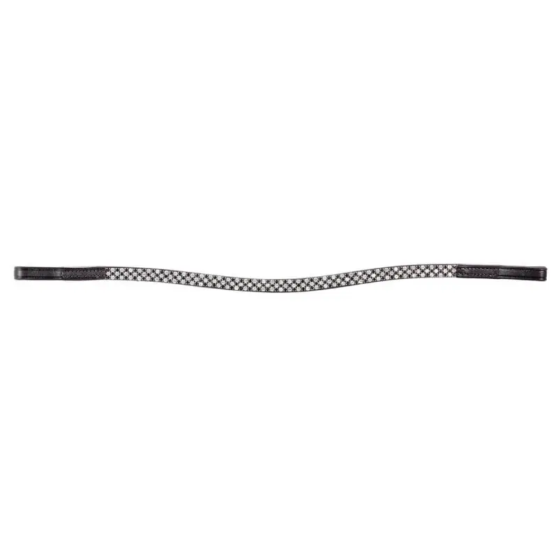 Tattini Frontalino sagomato con 3 file di strass Ultime Pezzi
