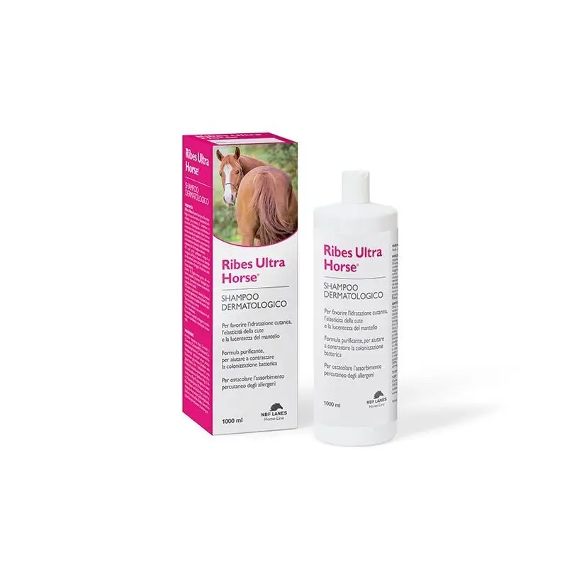 NBF Lanes Ribes Horse Shampoo/Balsamo ULTRA 1L per cavalli Economico