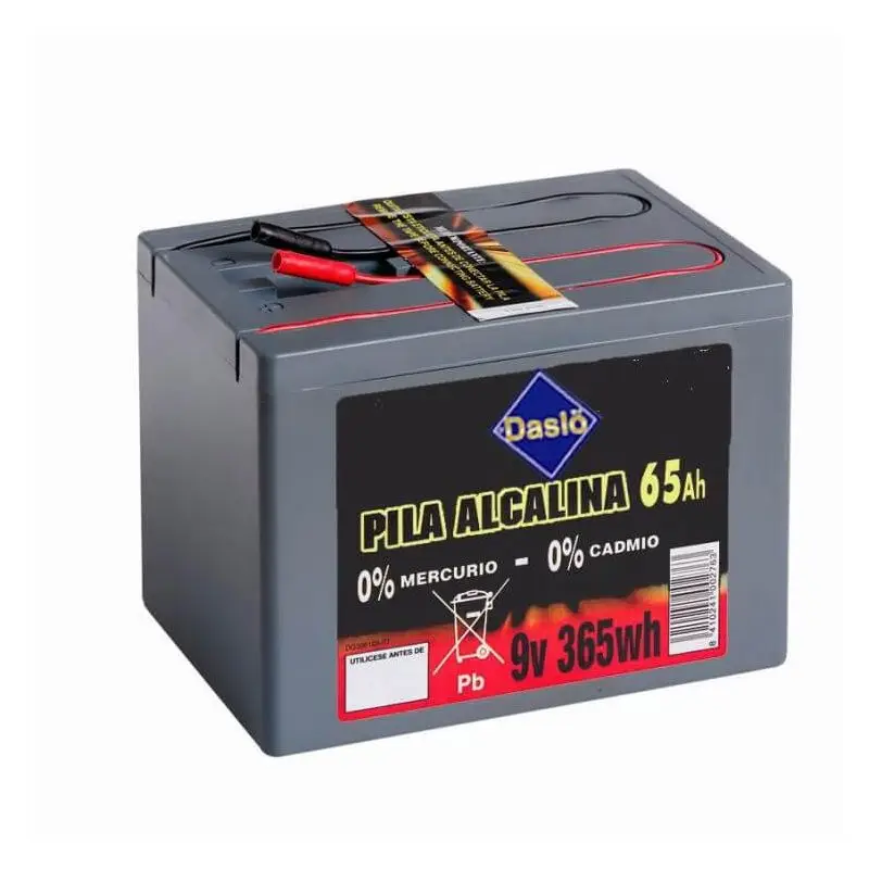 Daslö Batteria Alcalina 9v - 365wh Super Prezzo