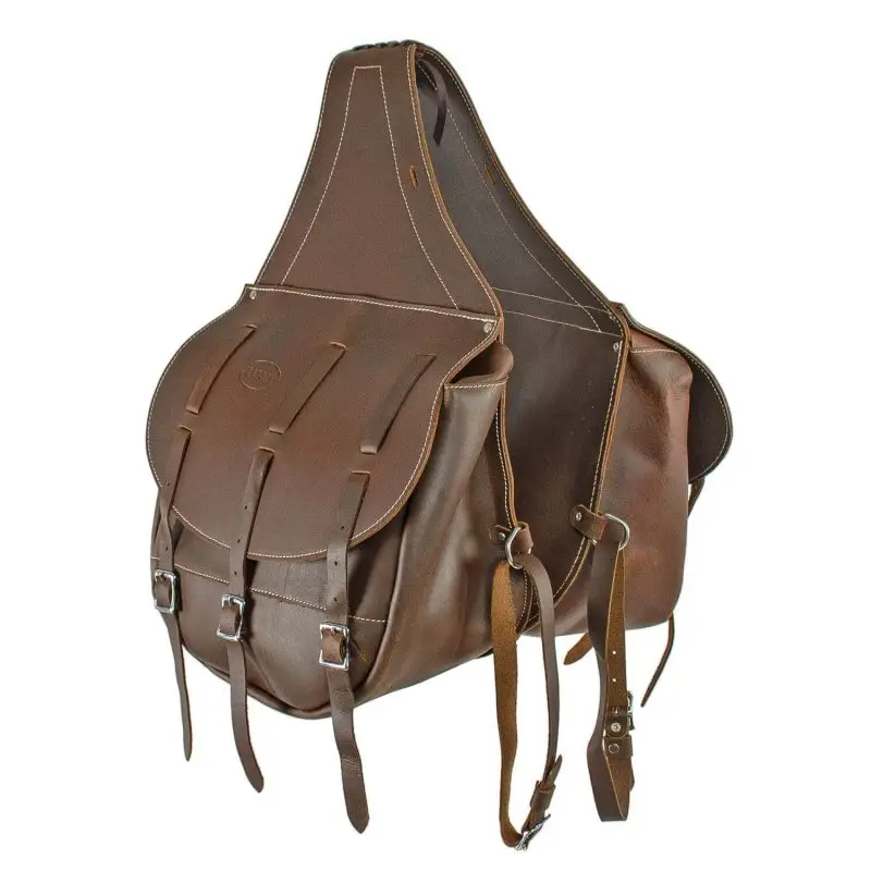 Lakota Saddlery Bisaccia posteriore in vitello Ultime Pezzi
