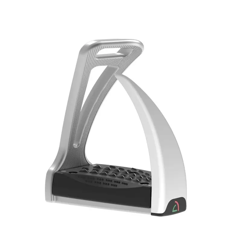 Safe Riding Staffe di sicurezza S2 Pearly Silver Offerta Lampo