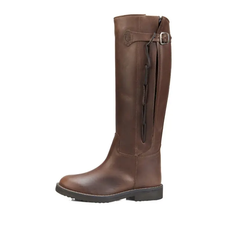 Pagamento Sicuro Equestro Stivali Unisex in cuoio modello buttero ULTIMO PEZZO