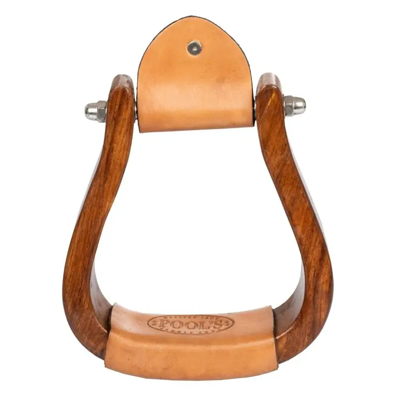 Pool's Equitazione Staffe Western YS Standard in legno Più Venduto