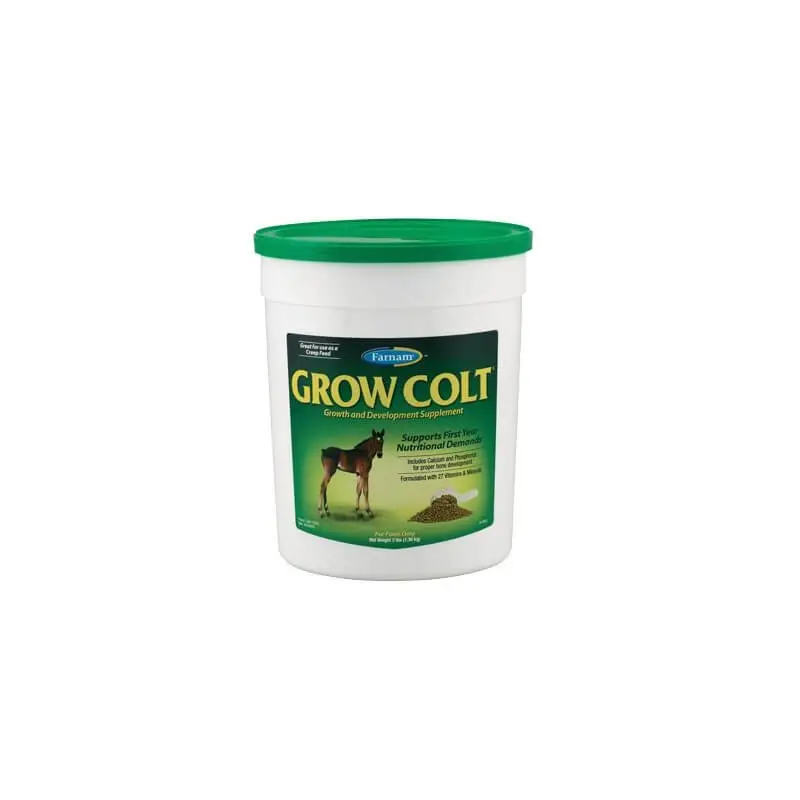 Farnam Grow Colt3,4Kg supplemento vitaminico per puledri Consegna Rapida