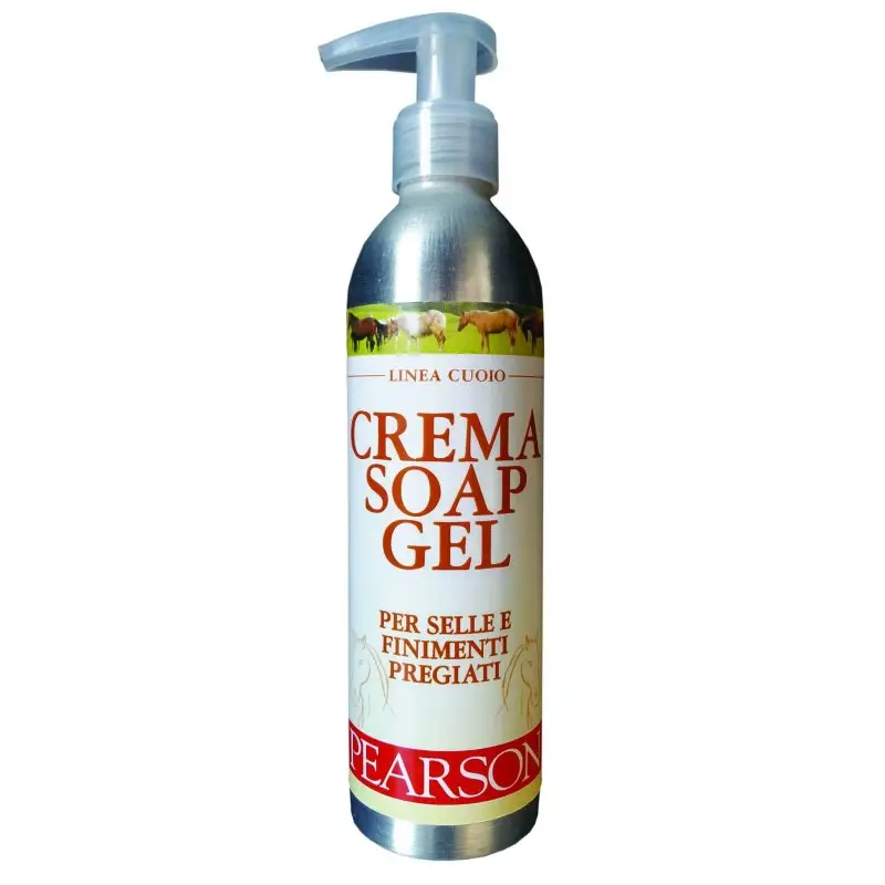 Prezzo Di Fabbrica Pearson Cuoio Vivo Crema Soap Gel 250ml per cuoio