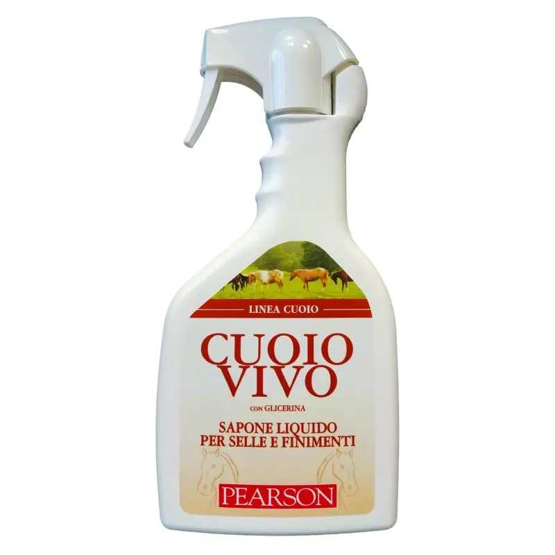 Pearson Cuoio Vivo Sapone Liquido 700ml per cuoio Nuova Collezione