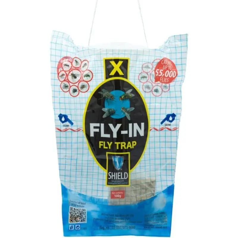 Fly-in X trappola per mosche 80mq per 4 settimane Reso Gratuito