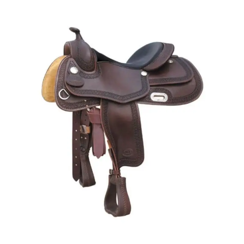 Novità Pool's Equitazione Sella western Reining Rainbow