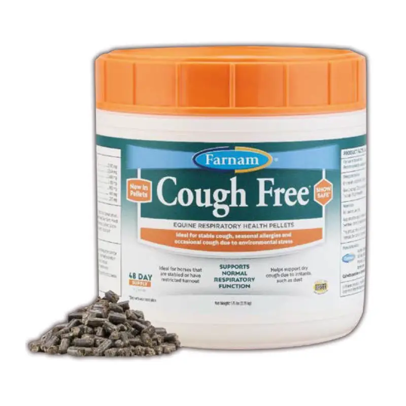 Farnam Cough Free 790g integratore per cavalli con bolsaggine e manifestazioni allergiche Di Tendenza