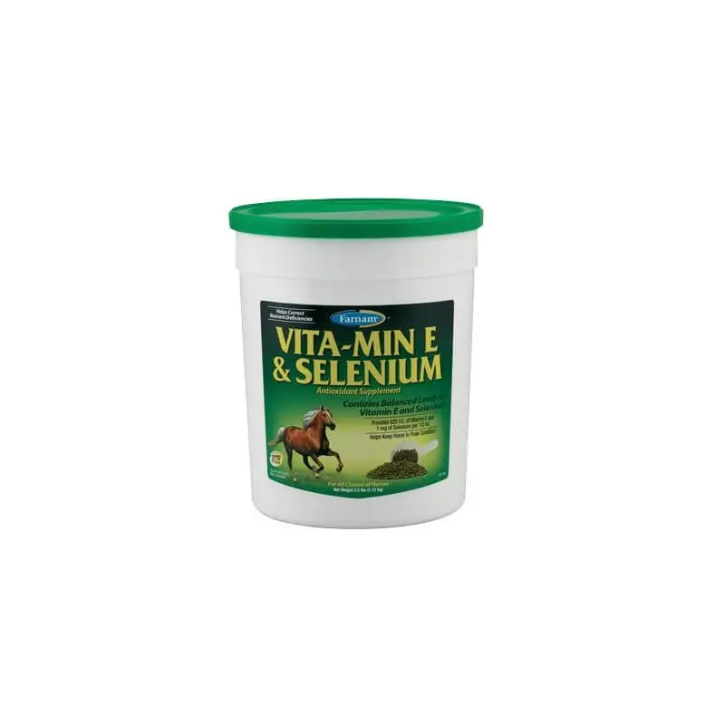 Solo Oggi Farnam Vita-min E & Selenium 1,36kg integratore di vitamina E e selenio per cavalli