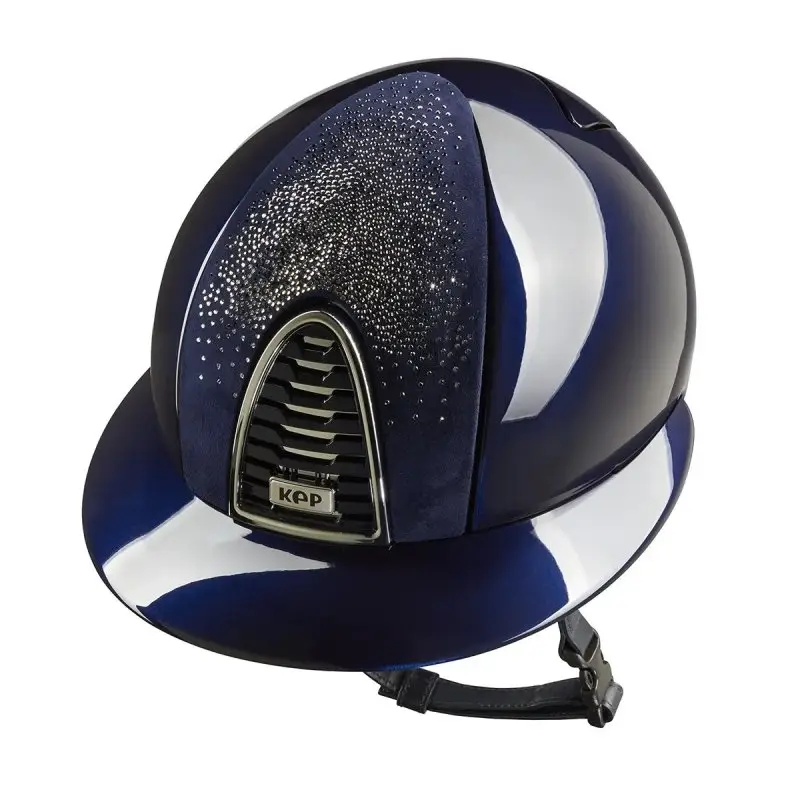 Kep Italia Cromo 2.0 Nebula Silver Polish Blu visiera polo Nuova Collezione