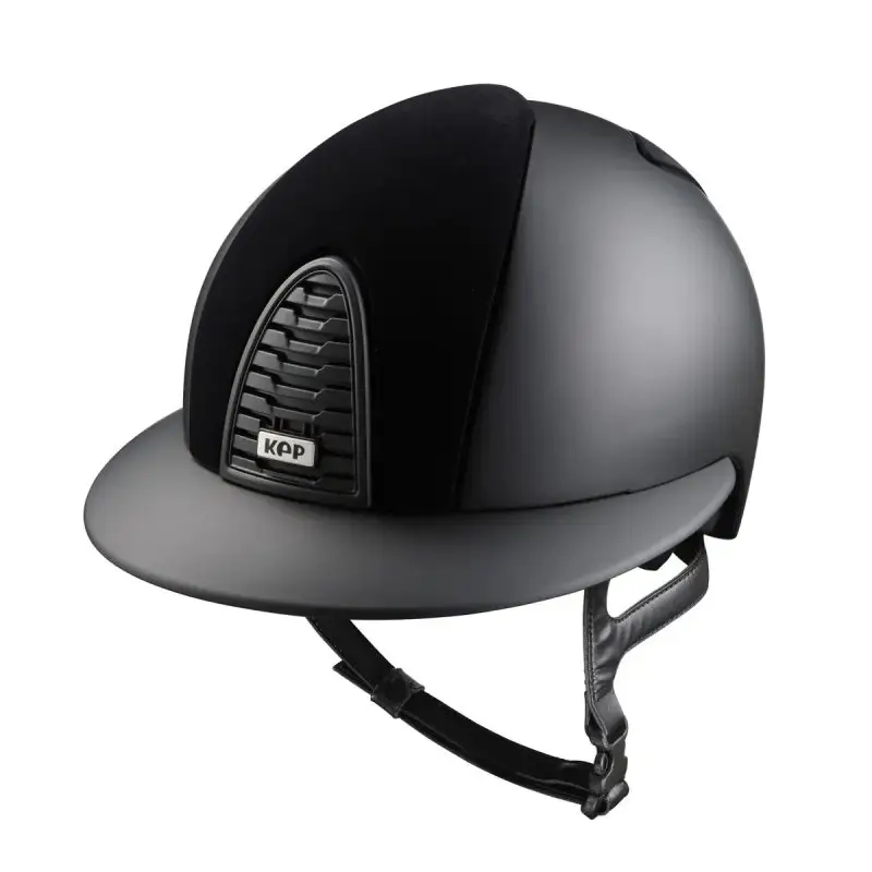 Di Tendenza Kep Italia Cromo 2.0 Matt Velvet Nero con visiera polo
