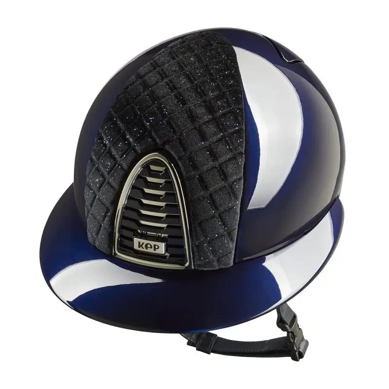 Kep Italia Cromo 2.0 Milano Collection Polish Blu fronte velluto visiera polo Soddisfatti O Rimborsati