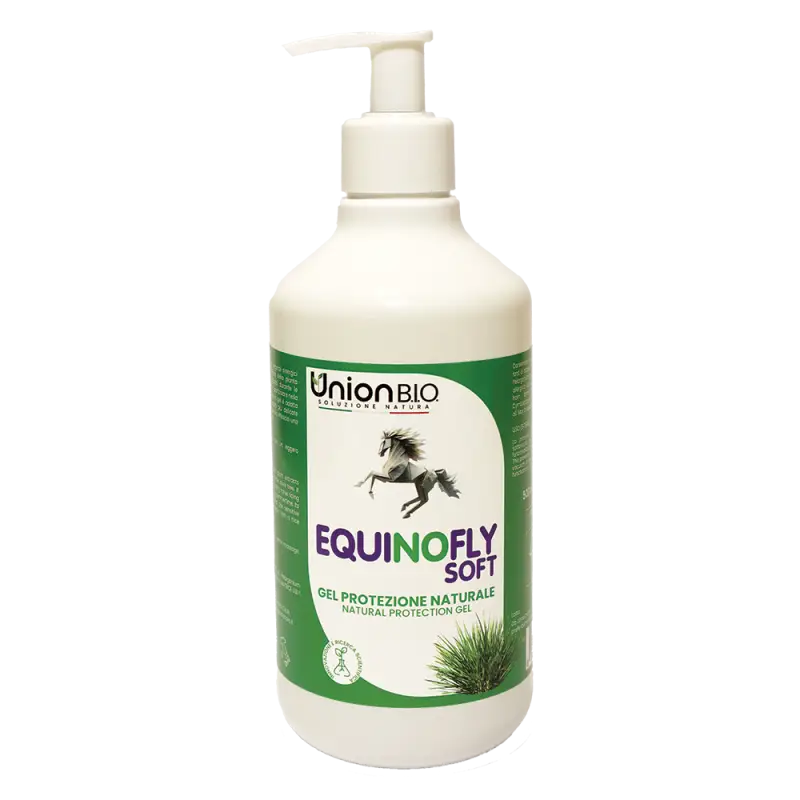 Spedito Oggi Union Bio EquiNoFly Soft 500ml gel antiparassitario cavallo