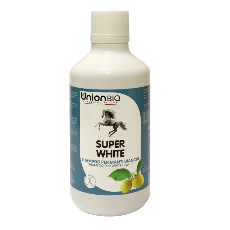 Must-Have Union Bio Super White 500ml shampoo cavallo manti chiari