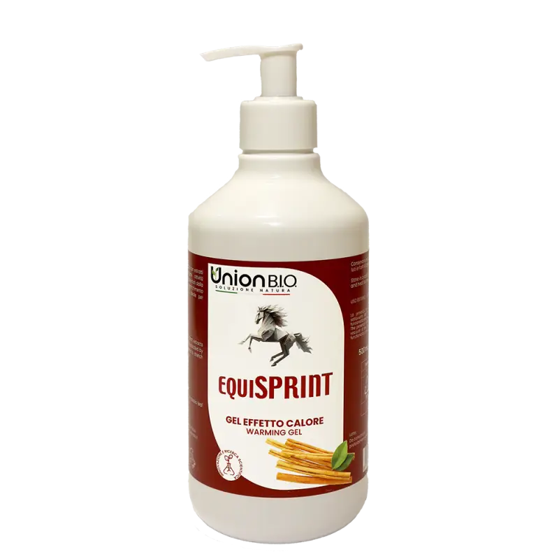 Bestseller Union Bio Equisprint 500ml gel effetto calore per cavallo