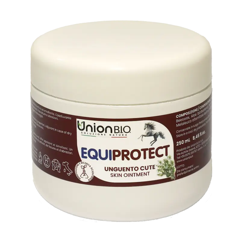 Union Bio Equiprotect Plus 500ml crema rimargina cute cavallo Reso Gratuito