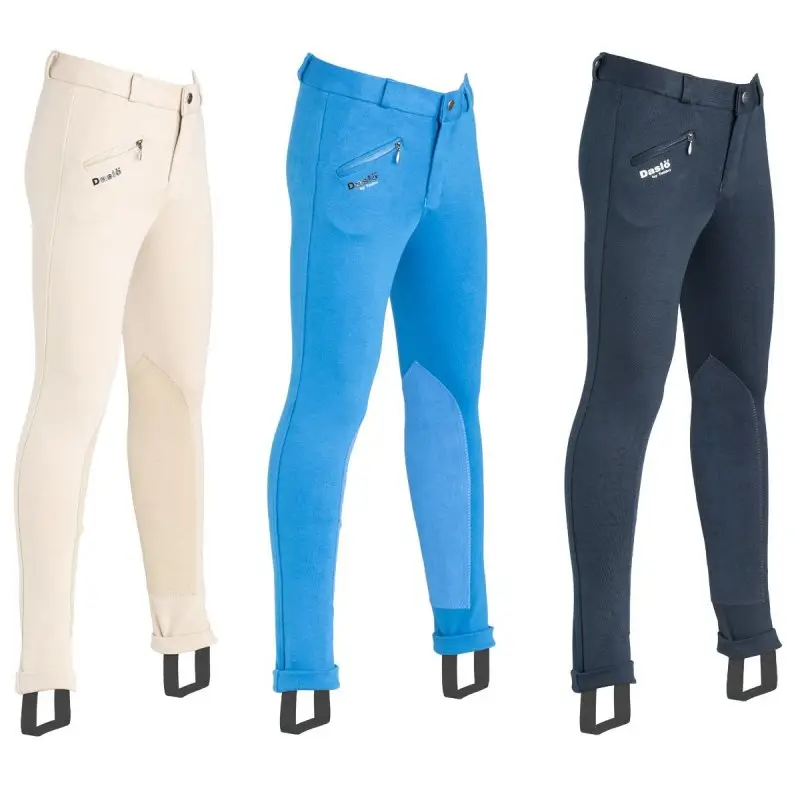 DaslÖ Pantaloni Bambina Jodhpurs 4 Stagioni Nuova Collezione