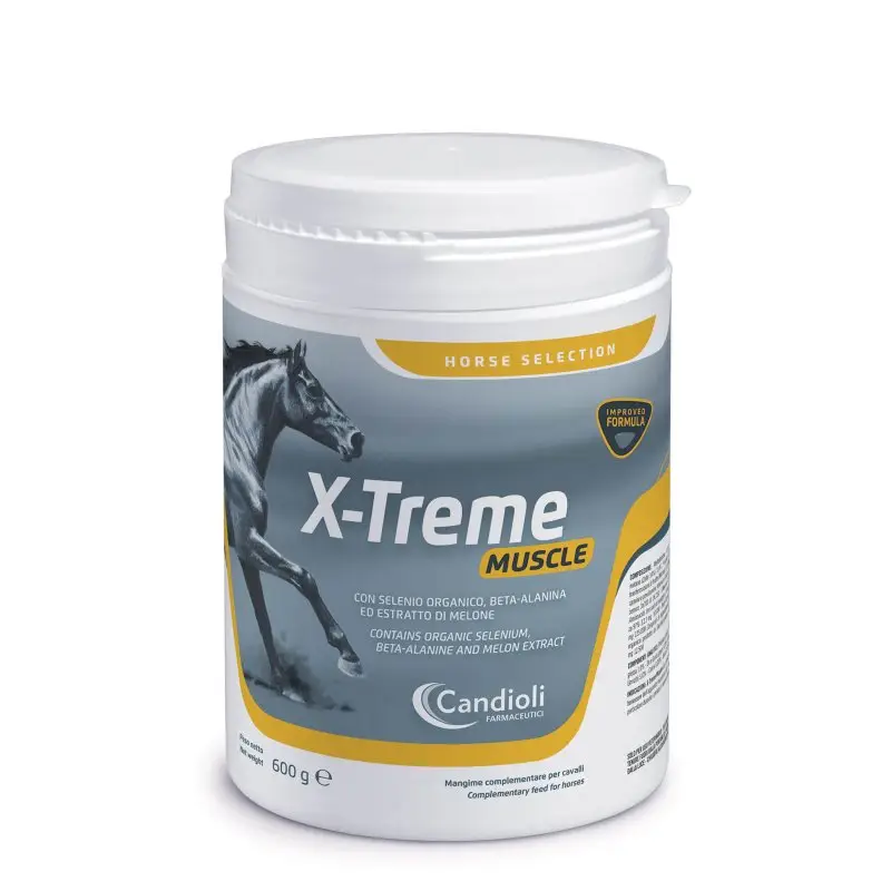 Occasione Imperdibile Candioli XTreme Muscle 600g integratore per cavalli