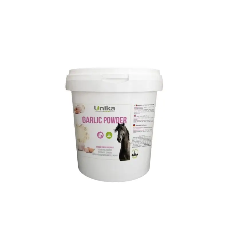 Unika Garlic Powder integratore per cavalli Di Tendenza