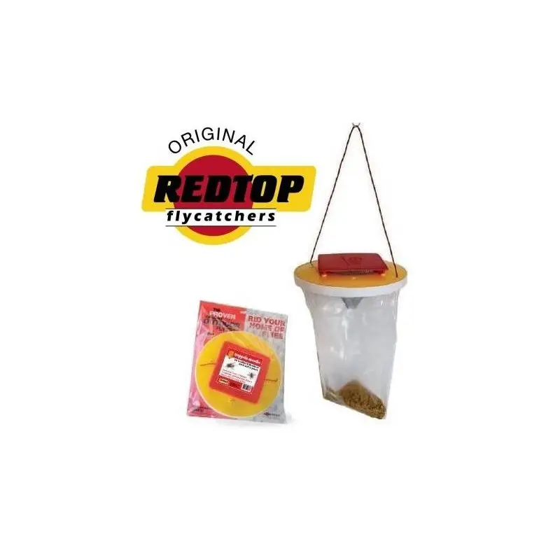 Nuovo Arrivo Redtop flycatchers Trappola per Mosche 80mq per 4 - 6 settimane