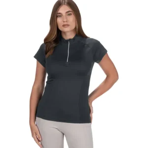 T-shirt funzionale con zip Lola Occasione Imperdibile