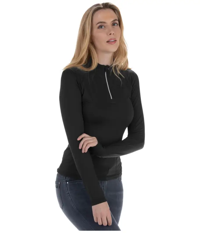 Maglia funzionale a maniche lunghe con zip Sofie Offerta Limitata