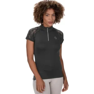 Super Prezzo T-shirt funzionale con zip Christine
