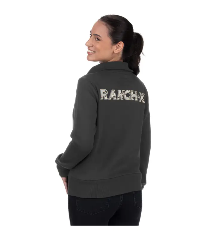 Felpa con mezza zip Reign Soddisfatti O Rimborsati