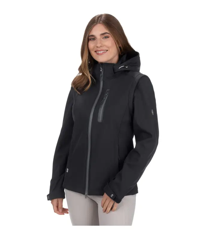 Giacca softshell 2 in 1 con cappuccio Marie Life Cycle Occasione Imperdibile