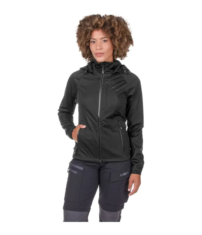Giacca softshell traspirante con cappuccio rimovibile Esclusivo