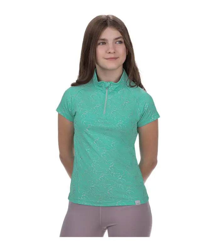T-shirt anti UV con zip per bambini Suna Soddisfatti O Rimborsati