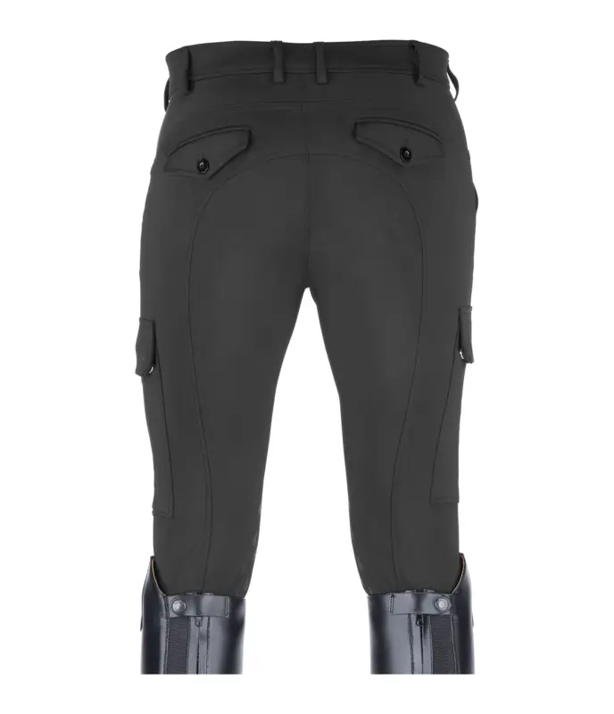 Prezzo Di Fabbrica Pantaloni da equitazione hybrid da uomo con grip al ginocchio Georgia