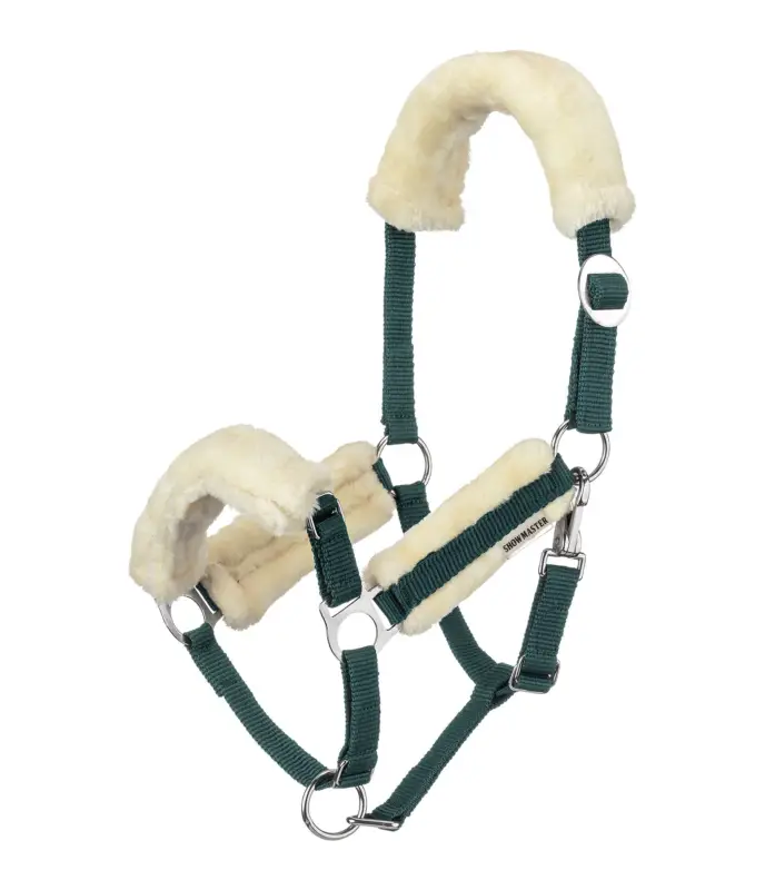 Capezza con pelliccia sintetica per puledri e Shetland Cozy Adjustable Vendita Finale