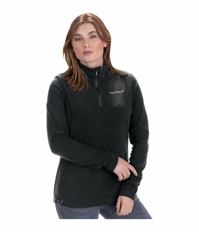 Maglia funzionale in pile con zip Luisa Bestseller