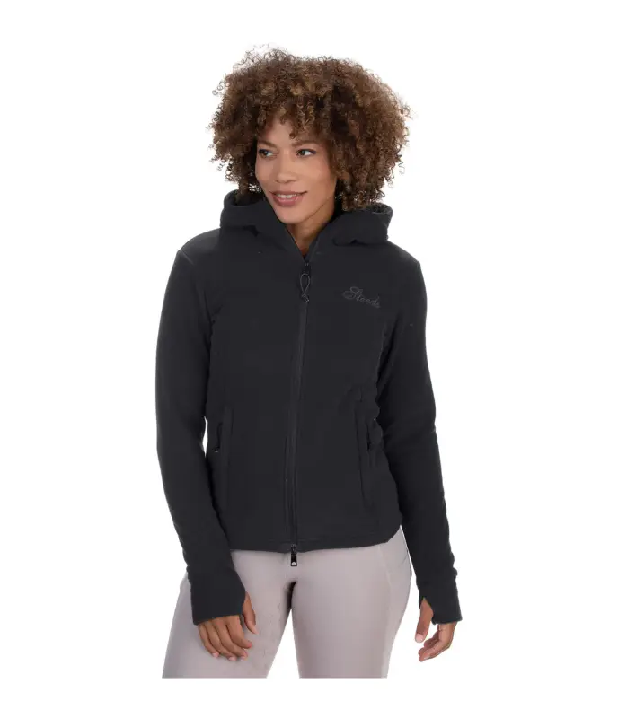 Pile con cappuccio Kiki Winter Spedizione Espresso